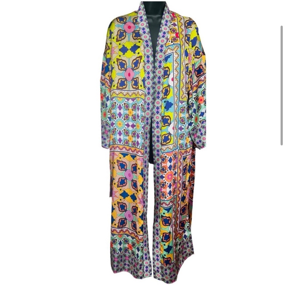 NWT - Zara Printed Kimono - XS/S - Blogger Fave - Picture 8 of 11
